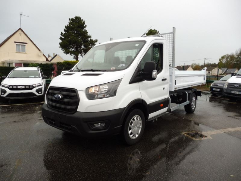 FORD TRANSIT CCB BENNE 350 L2 2.0 ECOBLUE 130CH TREND BUSINESS - ref: 65130 - Photo 1 