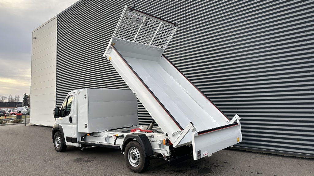 FIAT Ducato L3 (L) 3.5 t Maxi 140ch Heavy Duty Benne Acier + Coffre JPM  - ref: 8-GLI00012607 - Photo 14