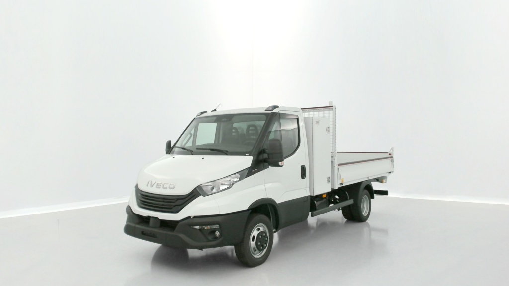 IVECO Daily 35C16H 3.0 160ch 3750 QUAD-TOR Benne + Coffre - ref: 8-GLI00026435 - Photo 3