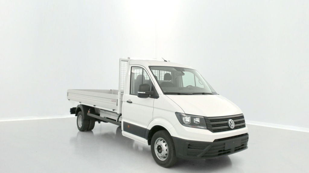 VOLKSWAGEN Crafter Chassis Cabine 35 L4 RJ 2.0 TDI 163ch Business BVA Plateau JPM - ref: 8-GLI00274391 - Photo 1