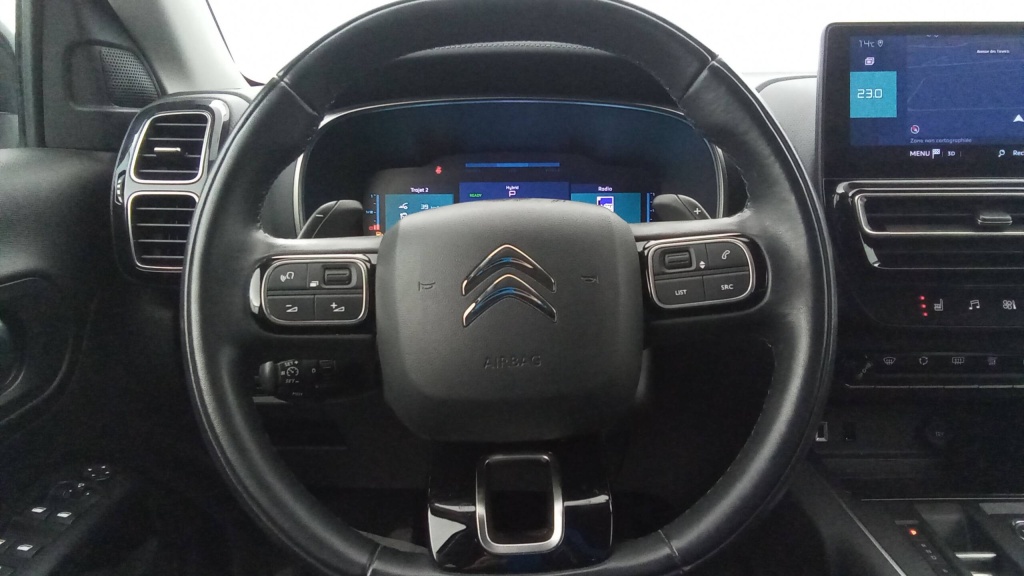 CITROEN C5 Aircross Shine Pack HYBRIDE RECHARGEABLE 225 S&S E-EAT8 SHINE PACK +CUIR ELECT +ATTELAGE - ref: 5-1305141 - Photo 13