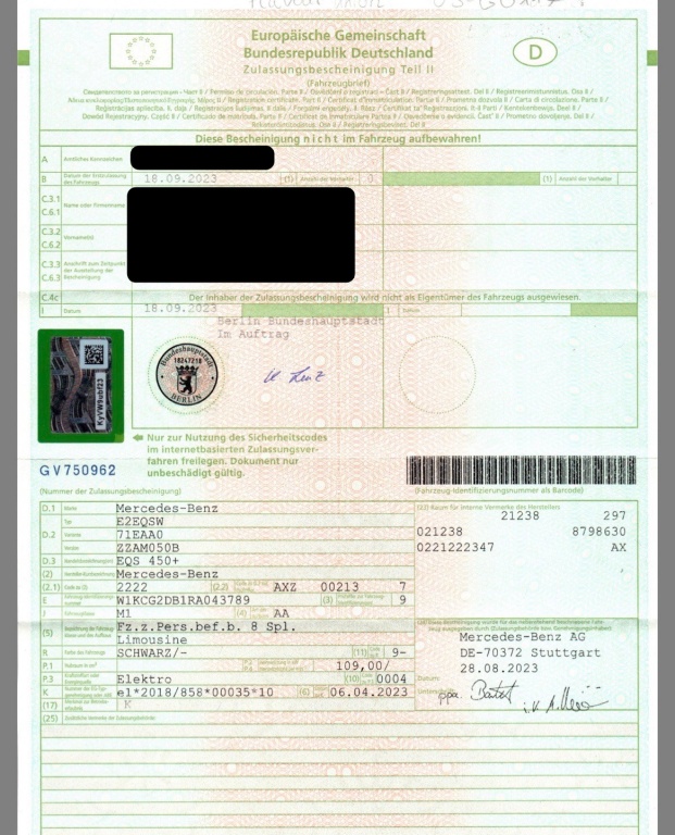 MERCEDES EQS AMG-Line 450 - ref: 7-55983 - Photo 10