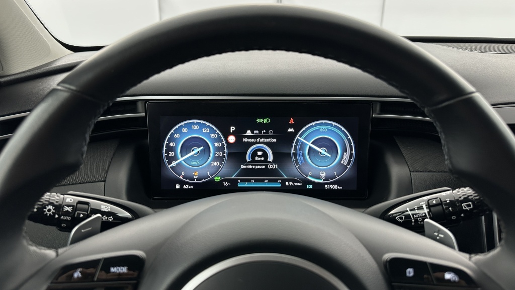 HYUNDAI Tucson III 1.6 T-GDI 230ch Hybrid Creative BVA6 - ref: 8-GLI00012218 - Photo 14