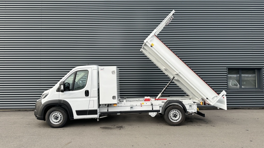 FIAT Ducato L3 (L) 3.5 t Maxi 140ch Heavy Duty Benne Acier + Coffre JPM  - ref: 8-GLI00012609 - Photo 13