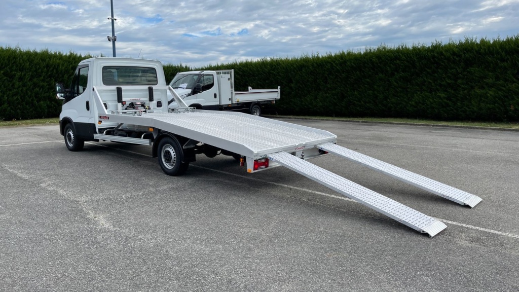 IVECO Daily III 35S16H 4100 3.0 160ch Porte Voiture Plat'fix PF18 Alu - ref: 8-GLI00271393 - Photo 11