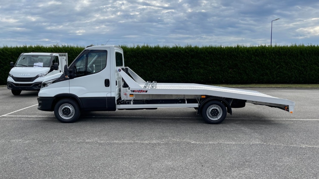 IVECO Daily III 35S16H 4100 3.0 160ch Porte Voiture Plat'fix PF18 Alu - ref: 8-GLI00271393 - Photo 3