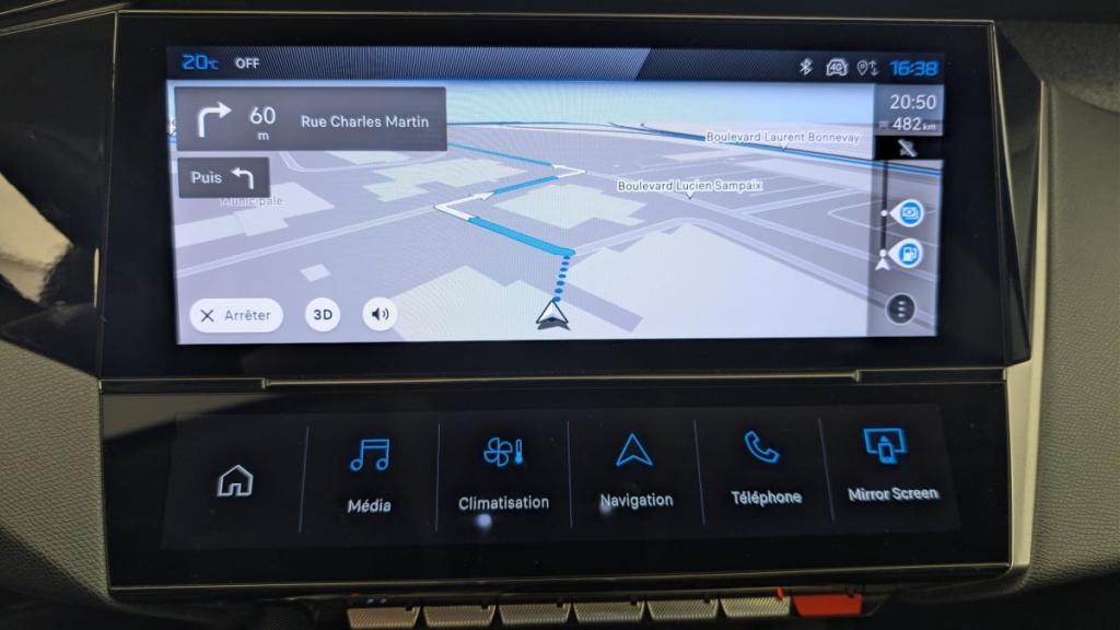 PEUGEOT 408 Hybrid 136 e-DCS6 Allure - ref: 1-378520 - Photo 17