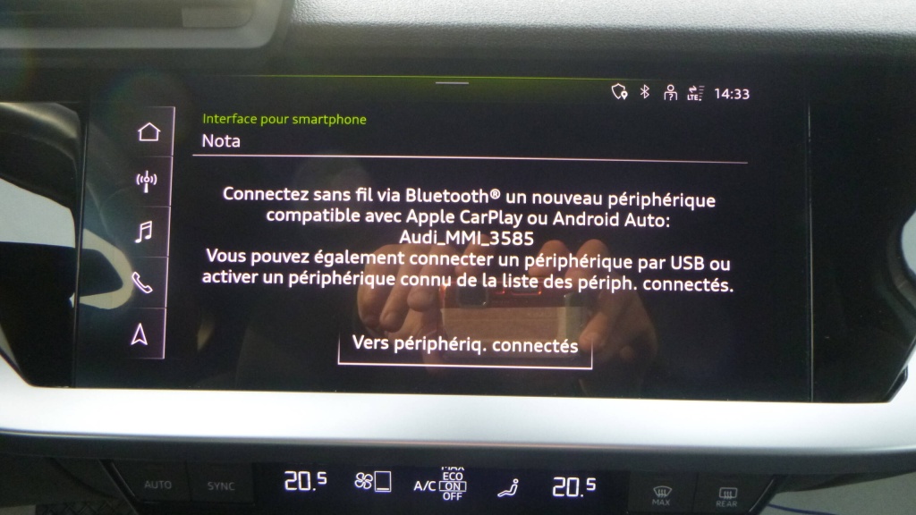 AUDI A3 Sportback Design 35 TFSI MILD HYBRID 150 S TRONIC 7 - DESIGN - ref: 5-1392603 - Photo 20