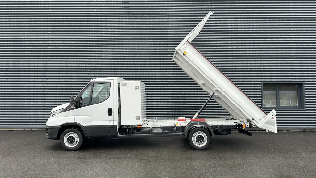 IVECO Daily 35S14 2.3 136ch 3750 Benne + Coffre JPM - ref: 8-GLI00012131 - Photo 13