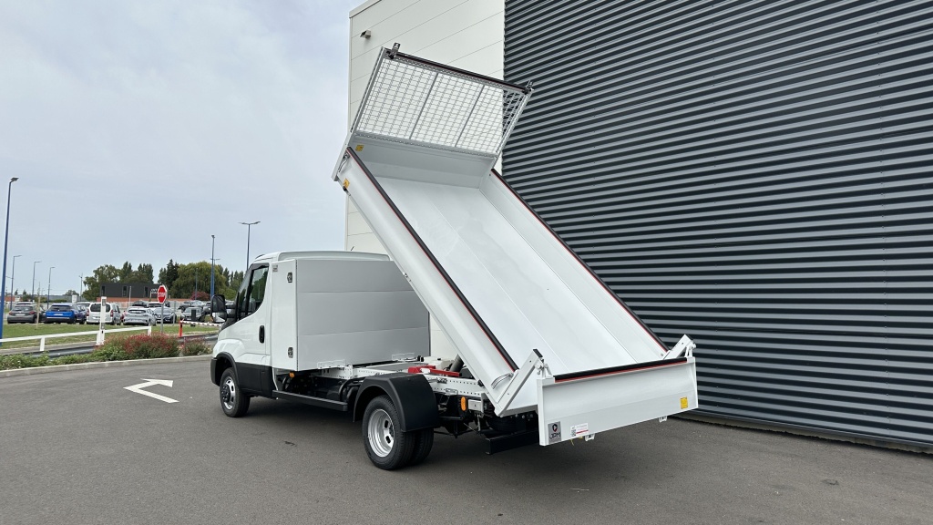 IVECO Daily 35C16H 3.0 160ch 3750 QUAD-TOR Benne + Coffre - ref: 8-GLI00026435 - Photo 12