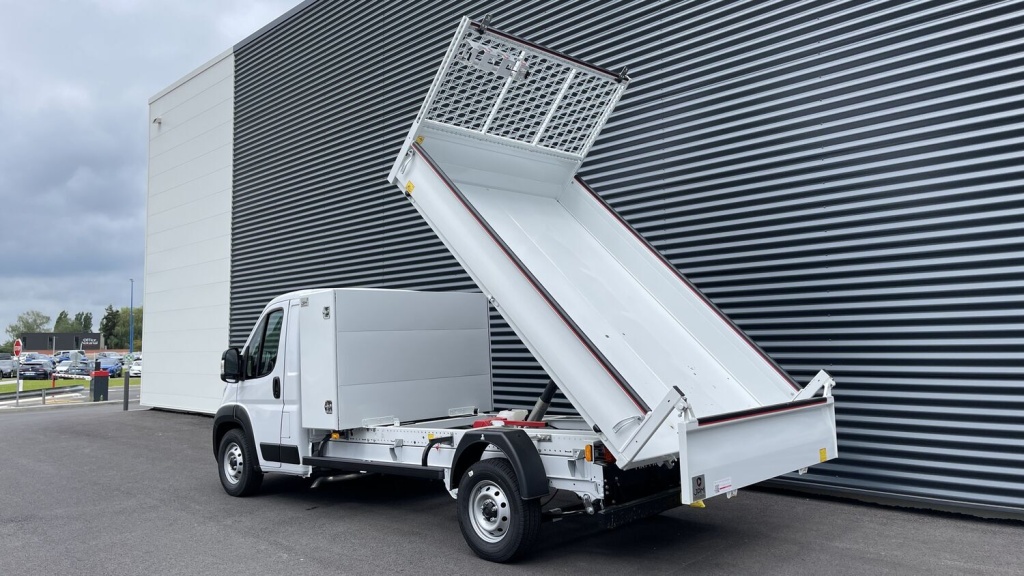 FIAT Ducato Benne Coffre 3.5 L 2.2 H3-Power 140ch Maxi Benne Acier + Coffre JPM - ref: 8-GLI00260953 - Photo 11