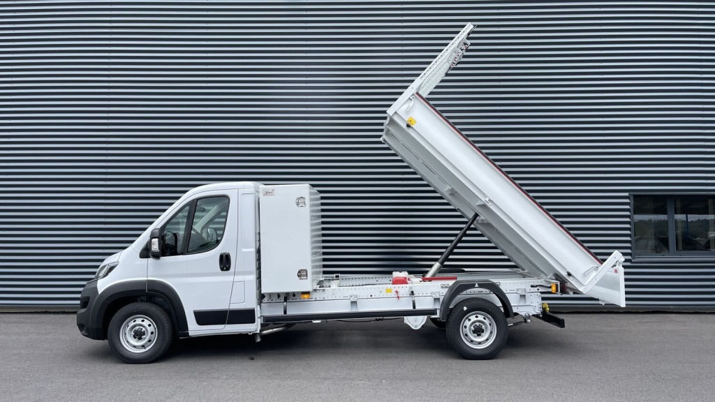 FIAT Ducato Benne Coffre 3.5 L 2.2 H3-Power 140ch Maxi Benne Acier + Coffre JPM - ref: 8-GLI00260971 - Photo 10