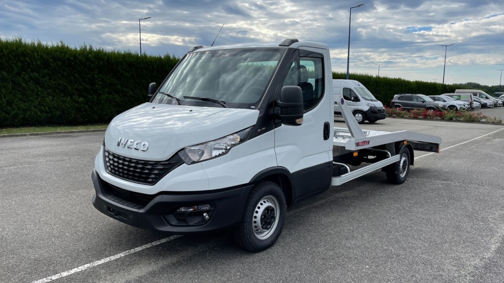 IVECO Daily III 35S16H 4100 3.0 160ch Porte Voiture Plat'fix PF18 Alu - ref: 8-GLI00271393 - Photo 4